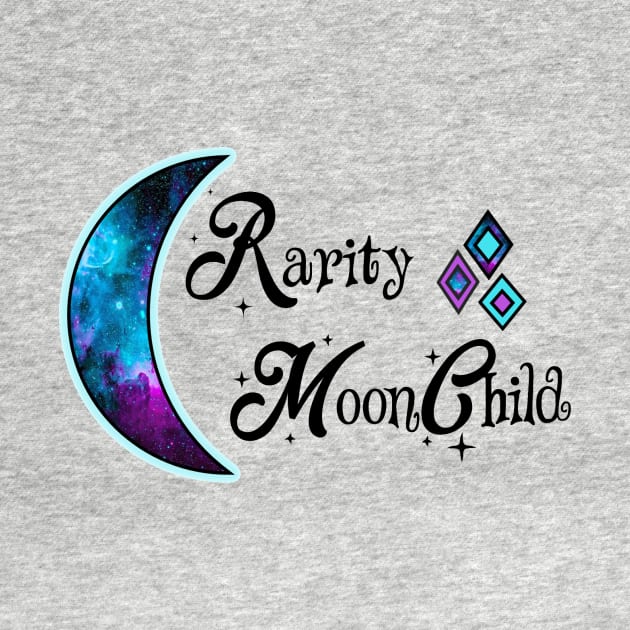 Rarity MoonChild Logo Tee by quirkle5